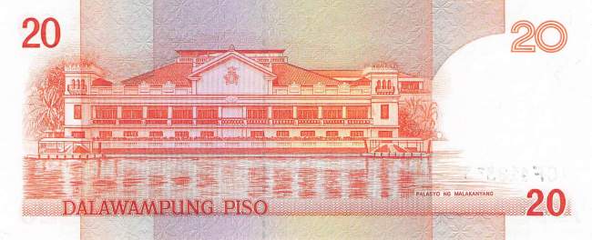 Philippinen 20 Piso 1985 p170b